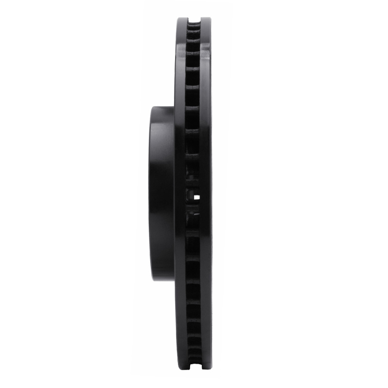 Ford Special Service Police Sedan Brake Rotor (1) - Front Left - R1 Concepts - Drilled & Slotted - Black - `13-`20